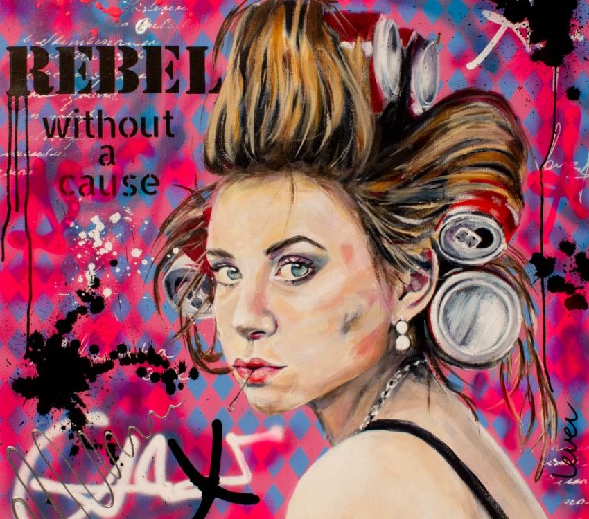 Rebel_without_a_Cause_900-4d3867ec Contemporary mixed media artist, creating colorful, uplifting art.