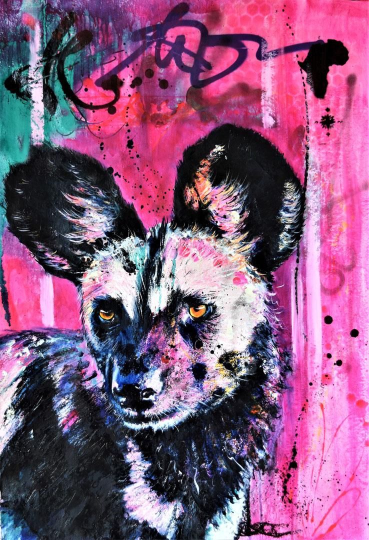 Stay_Wild-af540b72 Contemporary mixed media artist, creating colorful, uplifting art.